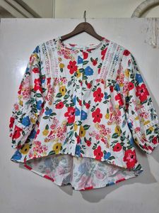 Floral Print Top