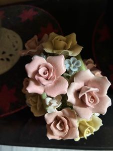 Big Sale💯Flower Porcelain Basket