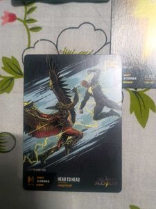 Limited Edition Black Adam DC Hybrid Trading Cards