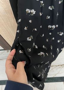 Floral Off-Shoulder Mini Dress- with pockets