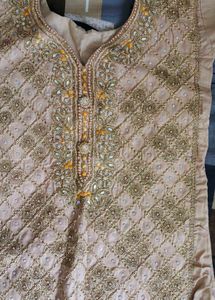 Embroidered Kurti Top