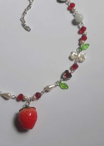Strawberry Necklace