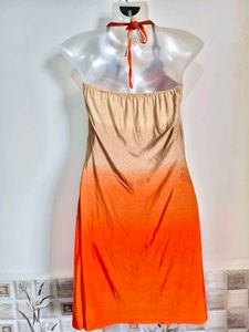 Ombre Halter Dress