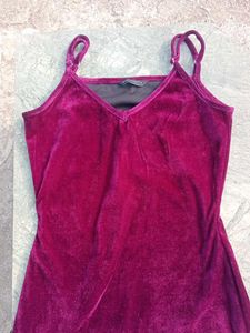 Velvet Mini party wear Dress