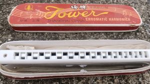 New One hardly used mouth Harmonica
