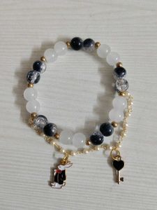 Charm Beaded Bracelet