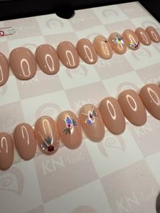 Nude Colour Press On Nails