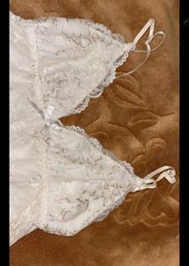 White Lace Mini Dress