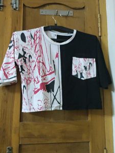 Abstract Print T-Shirt