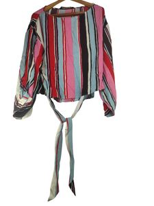 Zars Striped Colorful Top