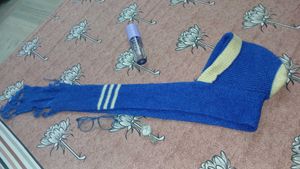 Pintrestyy Blue Knitted Hat  Scarf 👒 💙