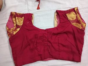 Elegant Red Saree