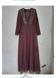 Long Dress Flour Touch
