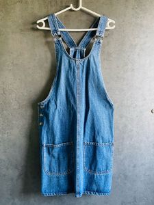 Denim Overall Dress