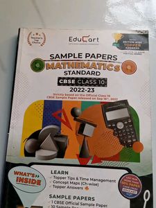3 Sample Books For Practice 10th &amp; 12th