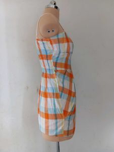 Plaid Mini Dress