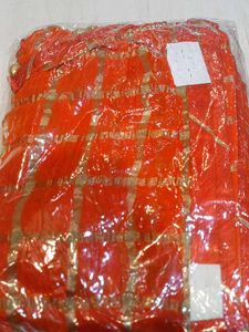 Orange & Gold Sari (Minor Issue)