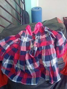 Cots Woollen Frock For 9-12 Months Girls