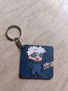 Gojo Satoru Handmade Keychain