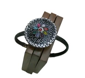 Silver Western Bracelet And Kada For Girl