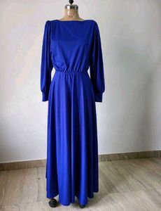 🩵🥀Elegant Blue Maxi Dress Price Drop 🎊🎉