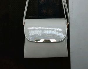White Sling Bag