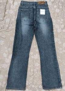 High-Waisted Flare Jeans