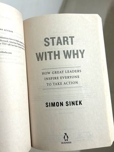 Start with Why - Simon Sinek