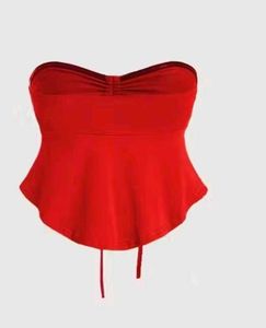 Red Tube Top