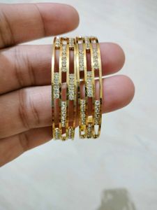Elegant Gold Bangles