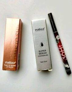Maliao Lip Gloss, Serum Concealer, 36 Ho.. Eyeline