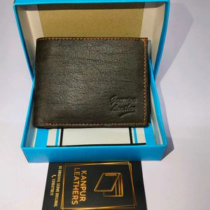 Kanpur Leather Wallet - Brown