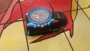 Swiss Quartz Blue Sport Watch