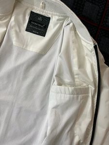 Montreal White Winter Jacket For Men