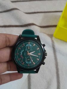 Green Fashion Watch For Boys And Mens