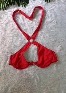 Bright Red Sexy Bikini Top 👙