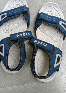 VIPod Blue Light Grey Sport Sandals