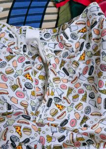 Food Print Lounge Shorts