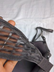 38B Mauve-Grey Bra