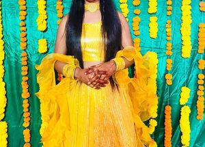 Sequin Lehenga