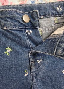 Denim Shorts (Size 7 To 8 Year)