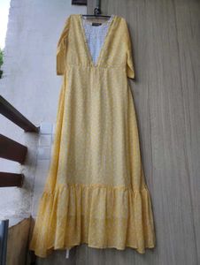 Long Yellow Dress