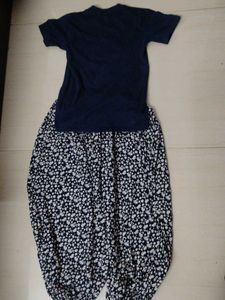 Women Navy Floral Dress