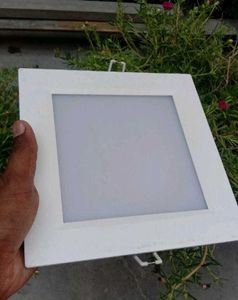 2pcs_18w Square LED Panel Lights_Refurbished🔧💡