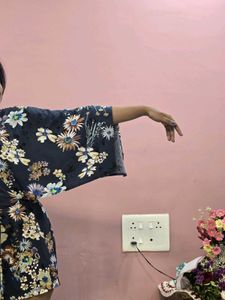 Floral Print Playsuit