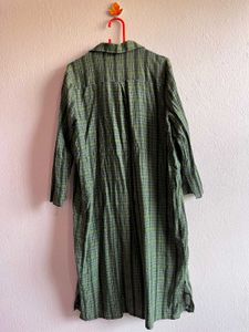 Green Plaid Dress