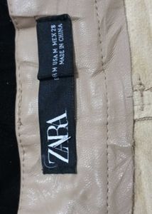 Tan Mini Skirt