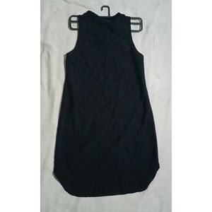 Blue &amp; Black Colour One Piece Dress