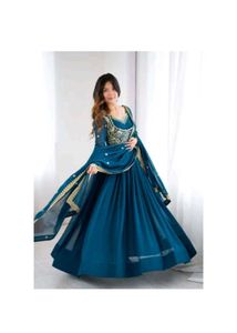 Elegant Maroon Anarkali Kurta Set