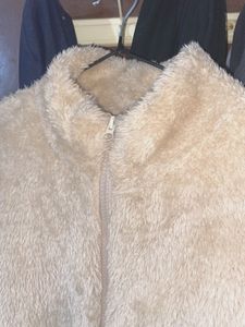 faux fur fluffy jacket